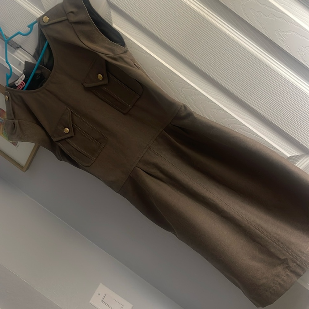 Military-inspired Dress